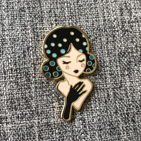 Lilly Enamel Pin